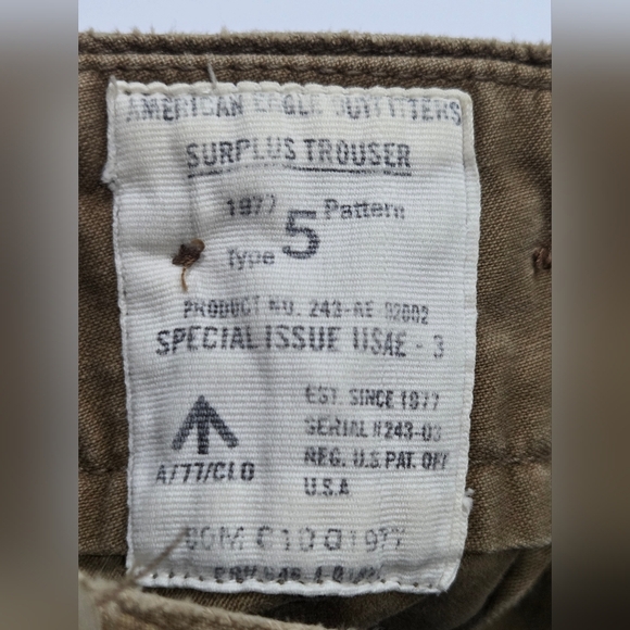 American Eagle Outfiters Men's Brown Cargo Pants Sz.32×34 - Picture 6 of 10
